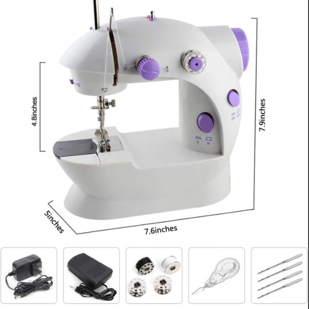 8 in 1 electric sewing machine