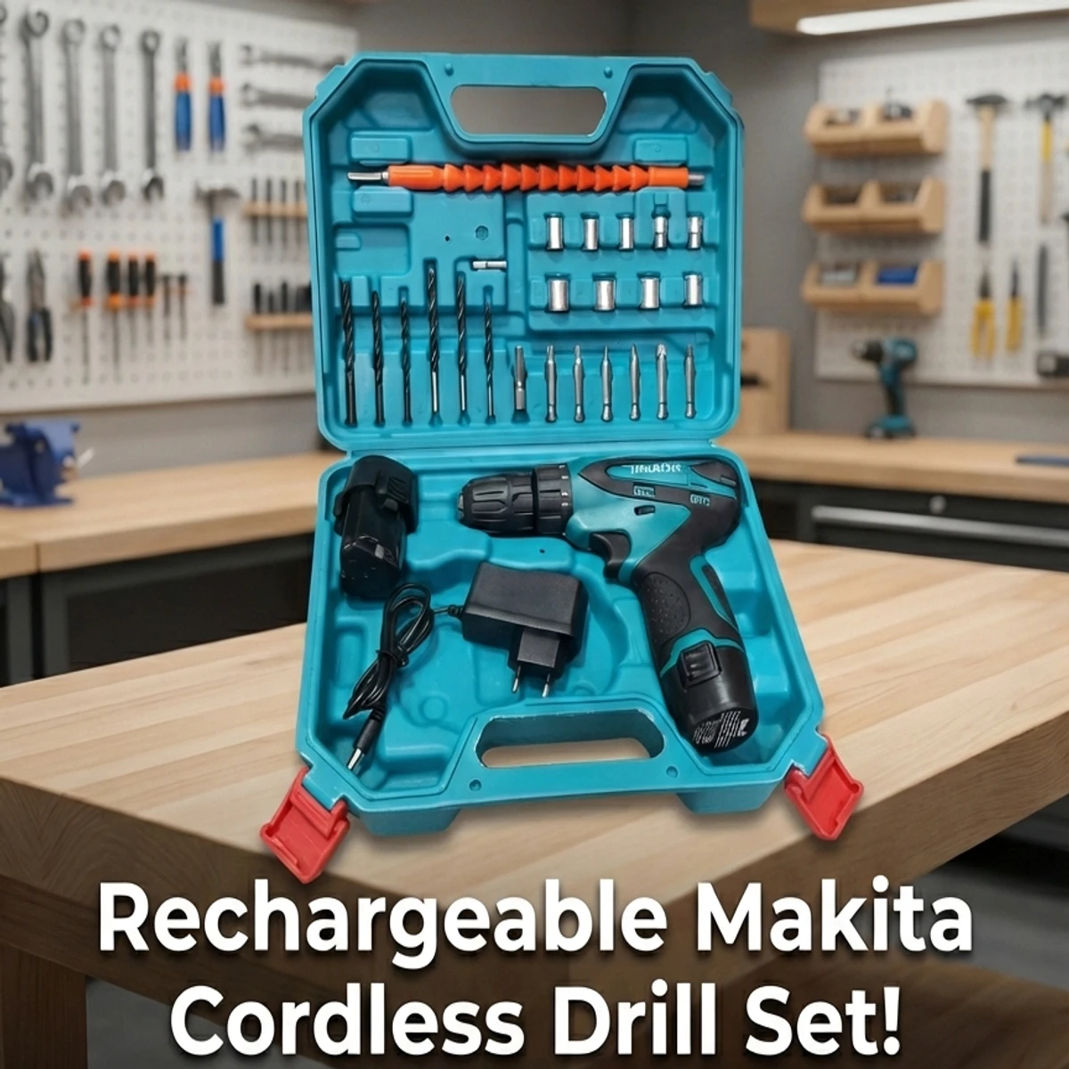 Makita 12V Rechargeable Cordless Drill সেটটি কিনলেই একটি Multifunctional Cable Cutter Pliers পাচ্ছেন একদম ফ্রি