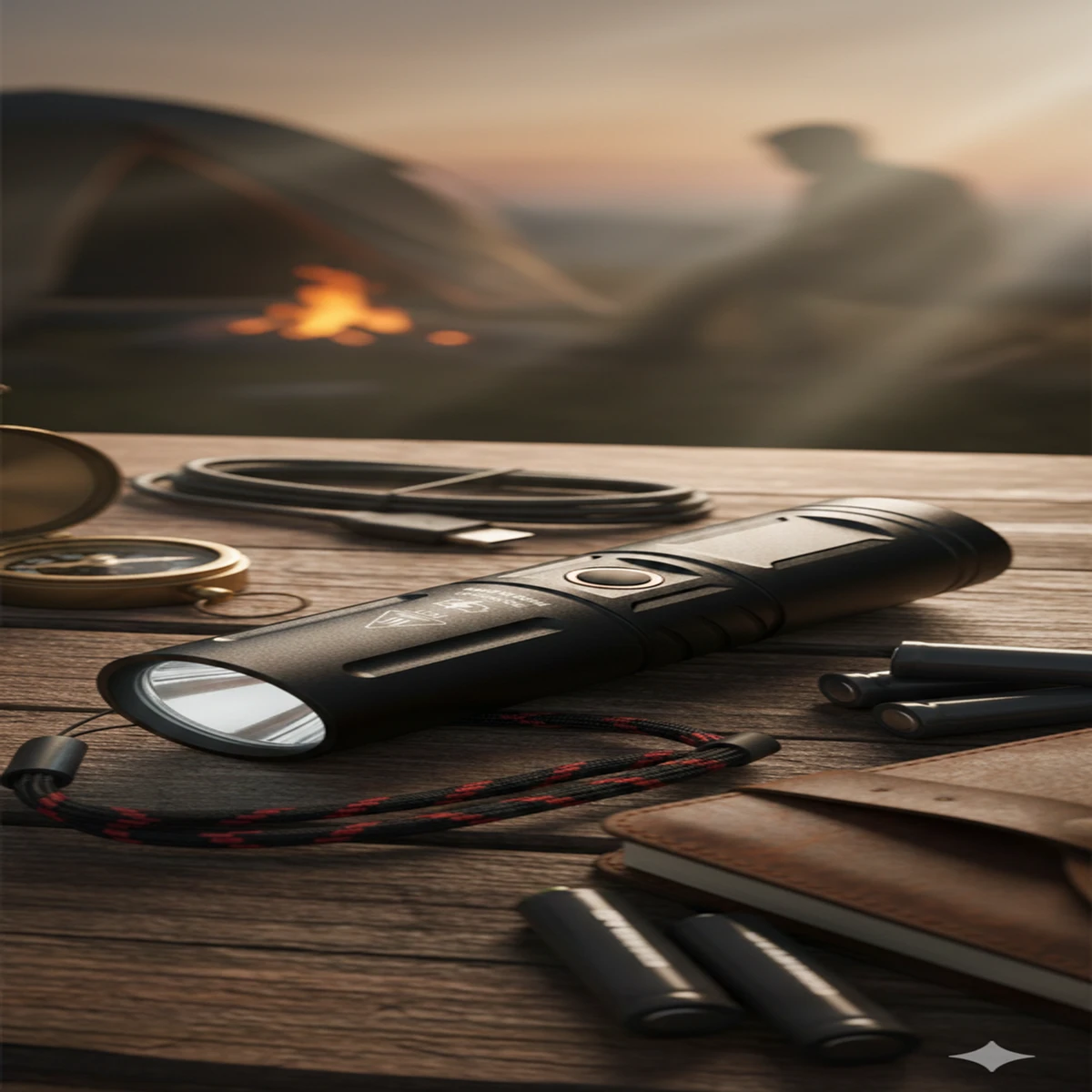 Super Power Japan 30,000 mah Jambo LED Rechargeable torch light with power bank