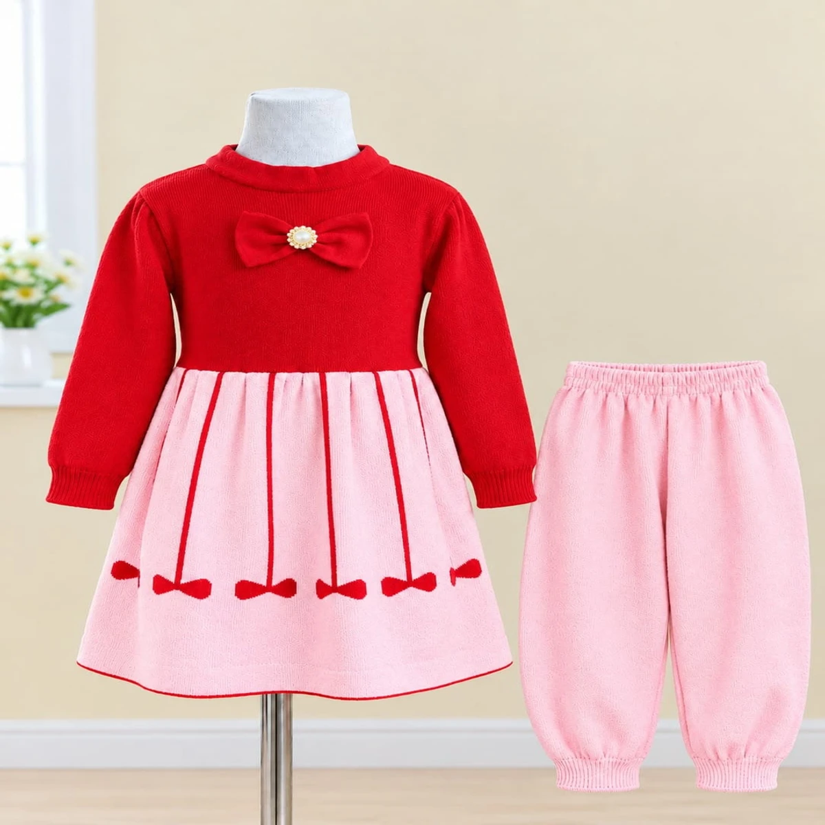 Little Queen Winter Frock - ( WF-01)