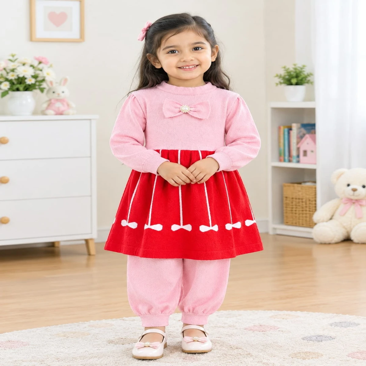 Little Queen Winter Frock - ( WF-02)