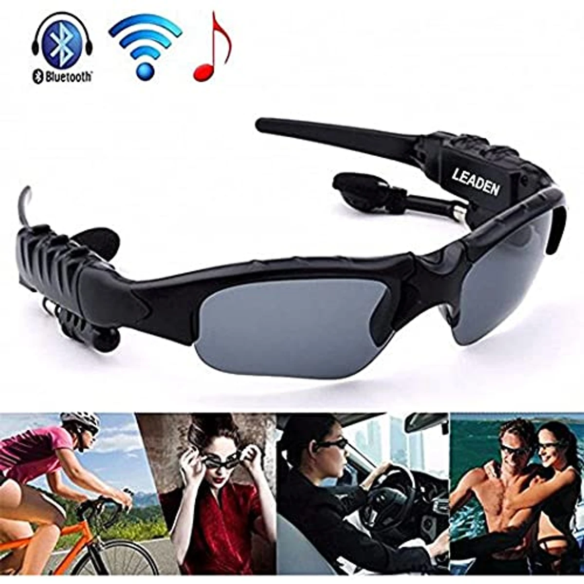 Wireless Bluetooth Sunglasses Headset Headphone