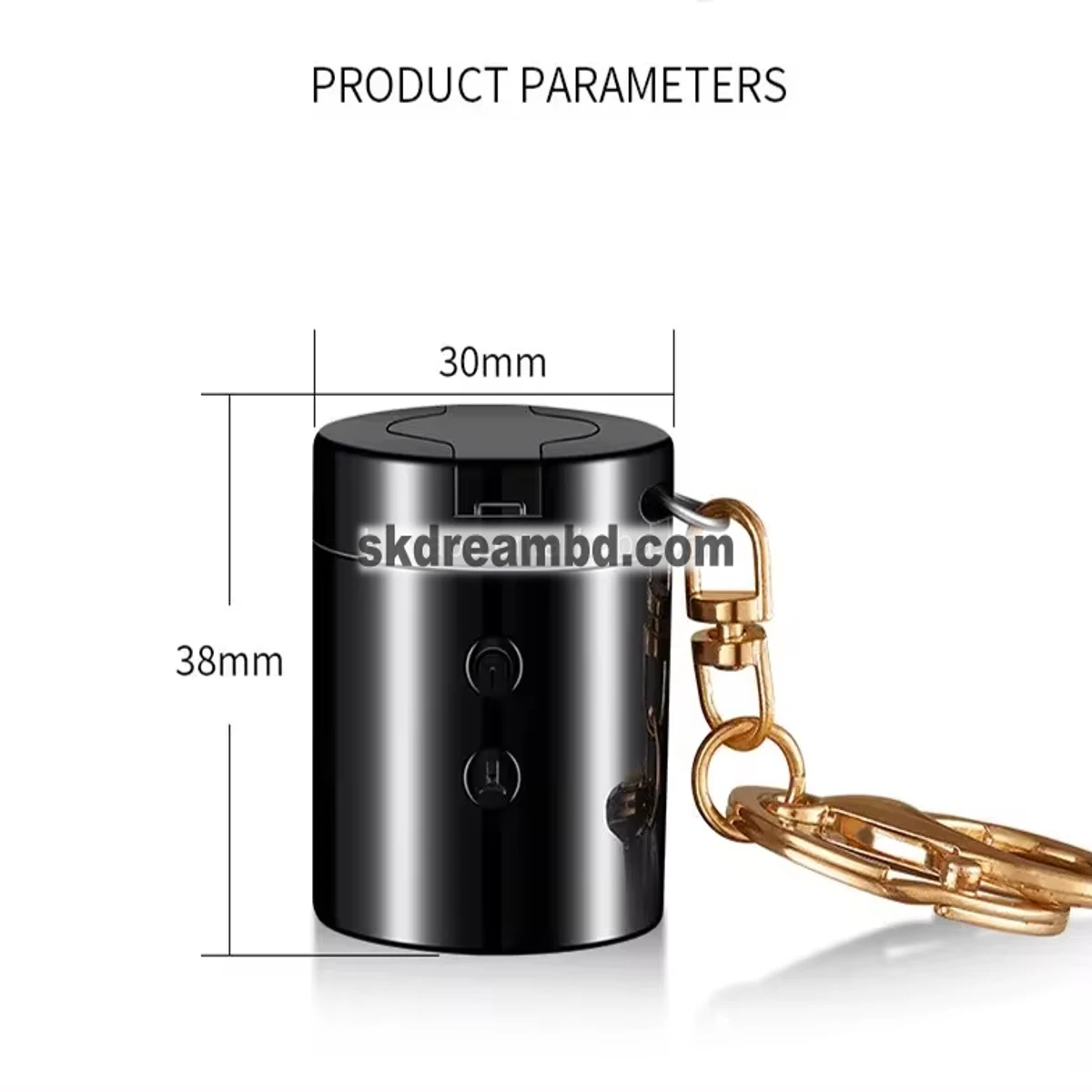 3 in 1  USB charging lighter with LED lighting torch