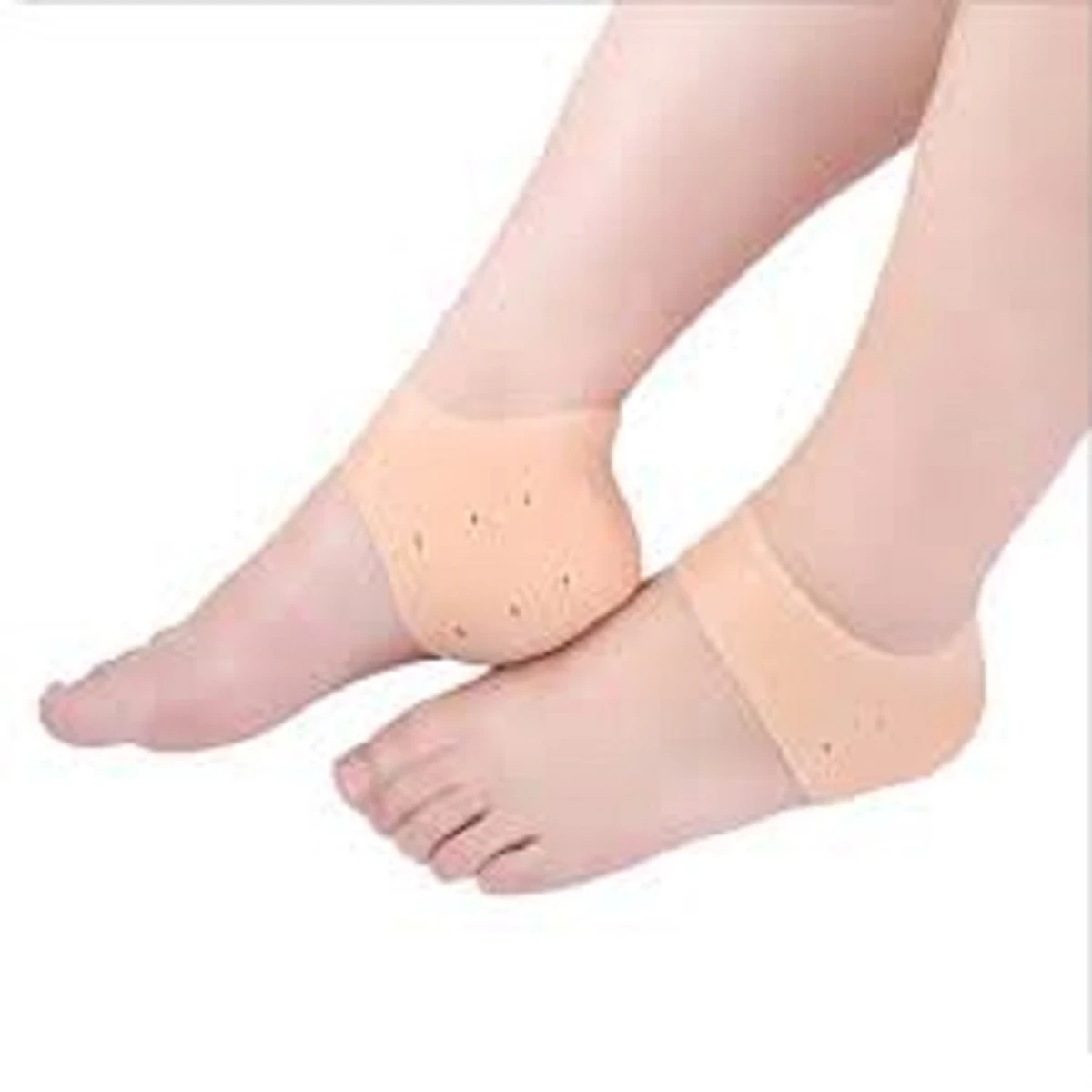 2 Piecess Heel Protector Protective Sleeve for Relief Plantar