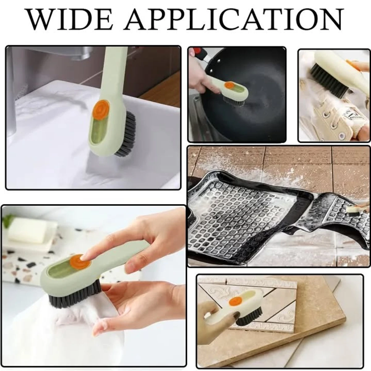 Smart Cleaning Brush (Combo Set - 3pce)