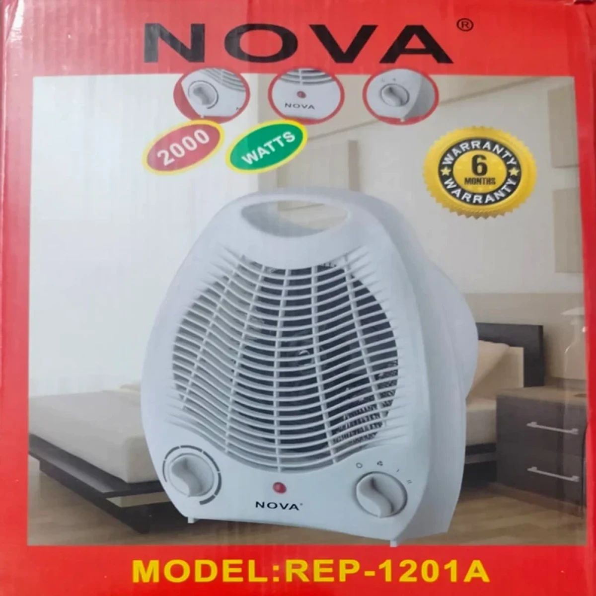 Nova Room Heater NH-1207A