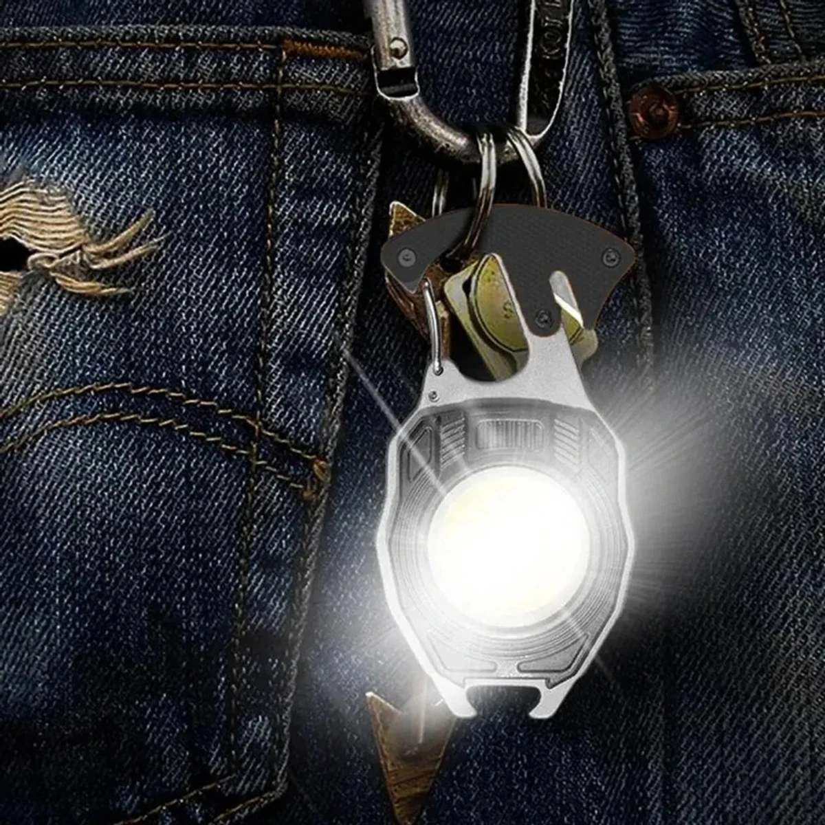 Rechargeable Keychain Light