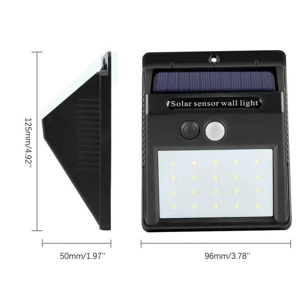 30 LED Solar Lights PIR Motion Sensor Wall Light