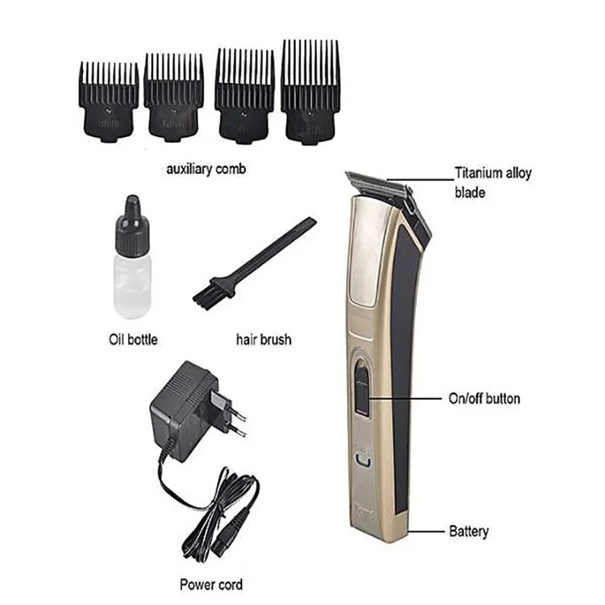 Kemei KM-5017 Hair Clipper/Beard Trimmer