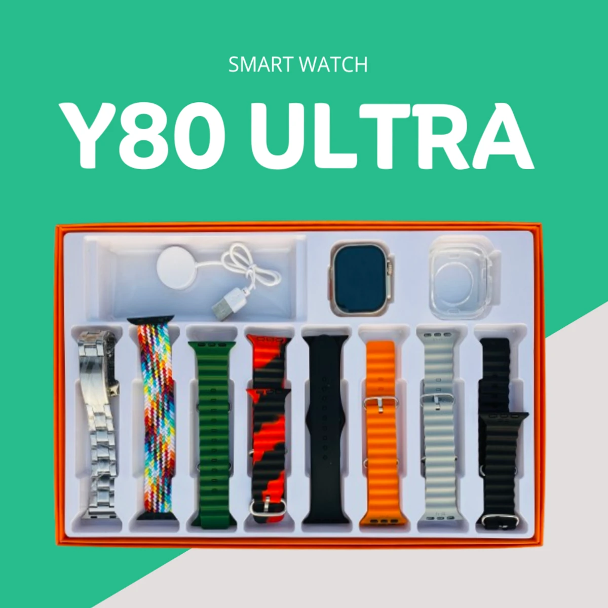 Y80 Ultra Germany Smartwatch With 8+1 Strap