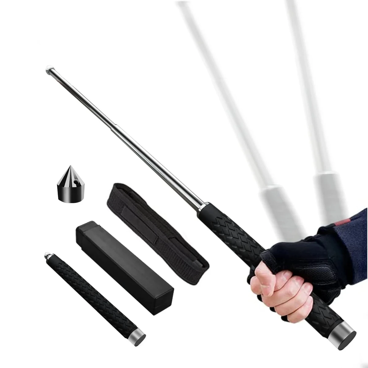 26″ Extendable Self-Defense Stick