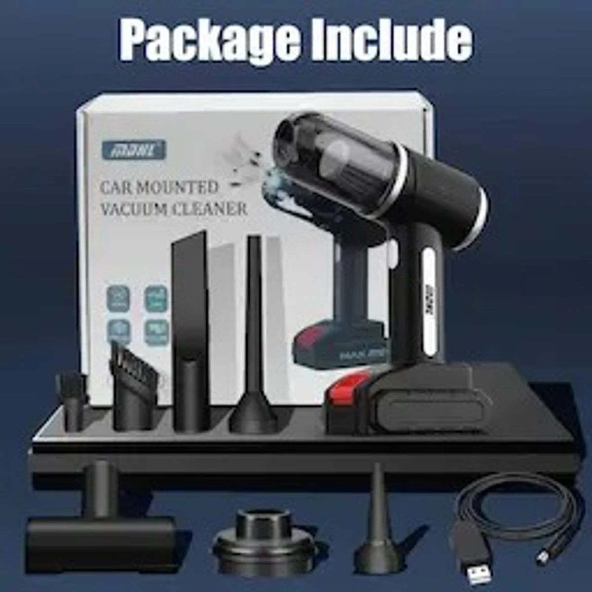 MDHL Rechargeable Portable Vacuum Cleaner