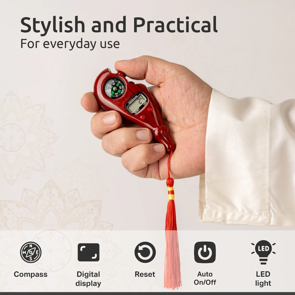 Digital Tasbih With Compass