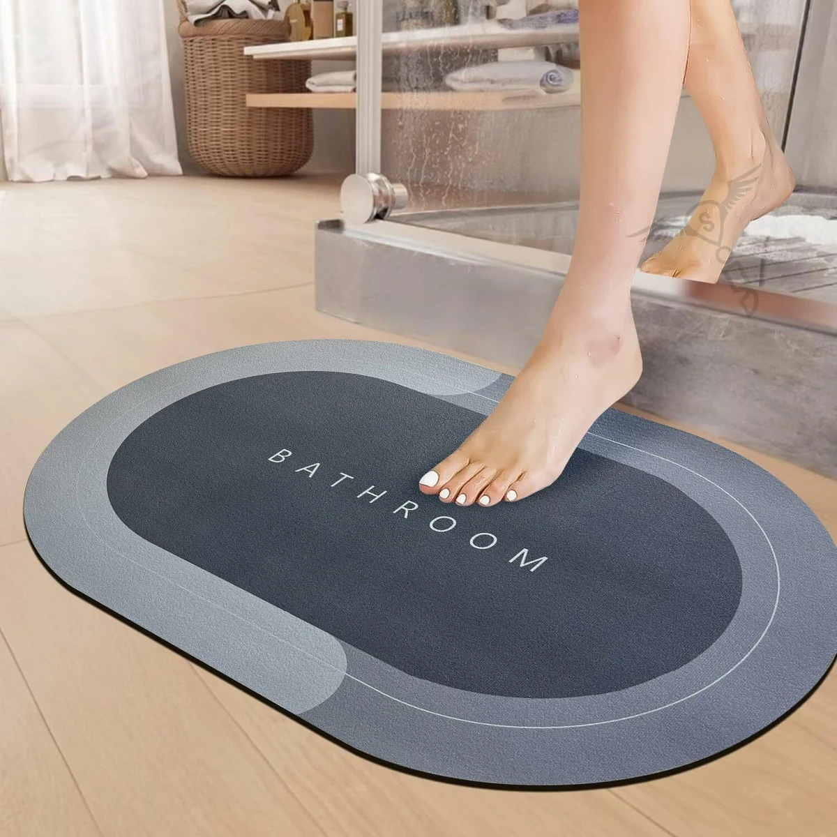 Super Door and Bhatroom Mat - (2 Pcs)