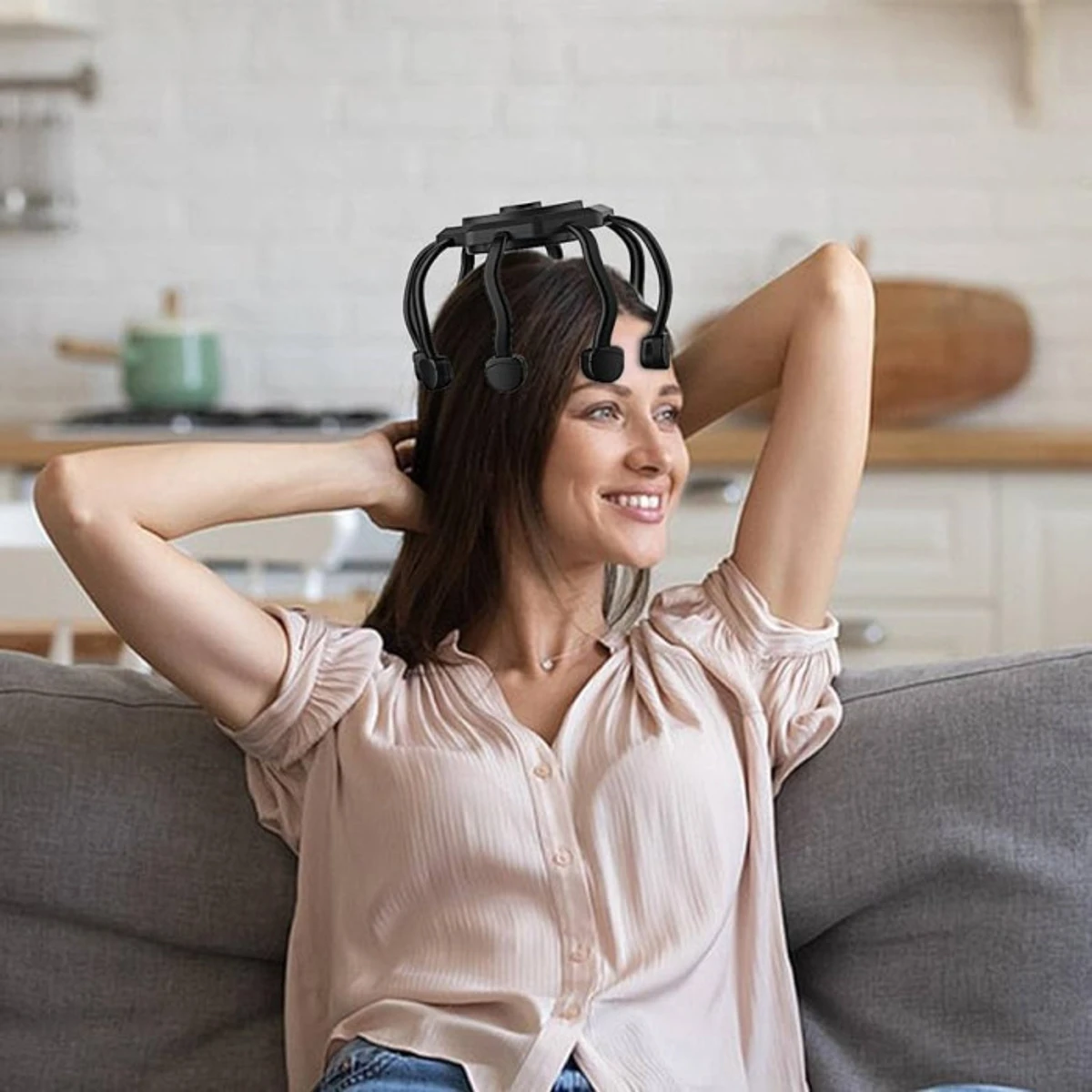 Electric Head Octopus Scalp Massager(Rechargeable)