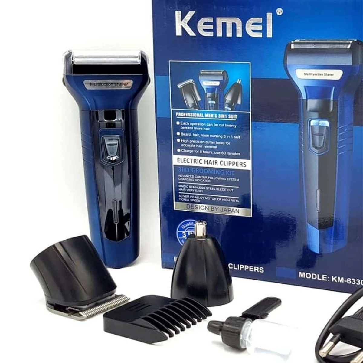 Hair Trimmer Clipper Kemei KM-6332