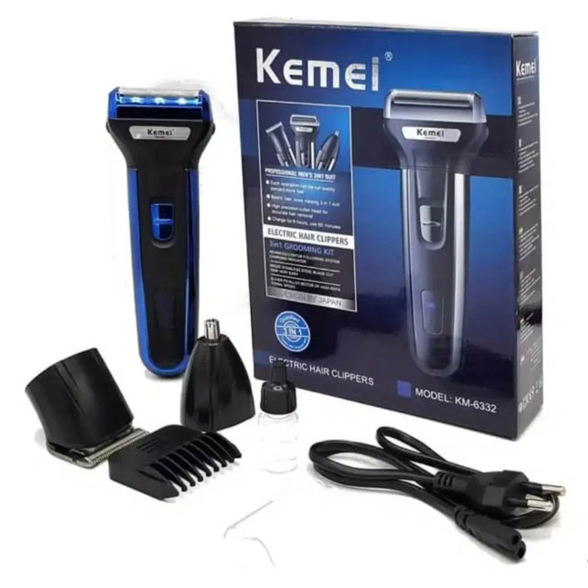 Hair Trimmer Clipper Kemei KM-6332