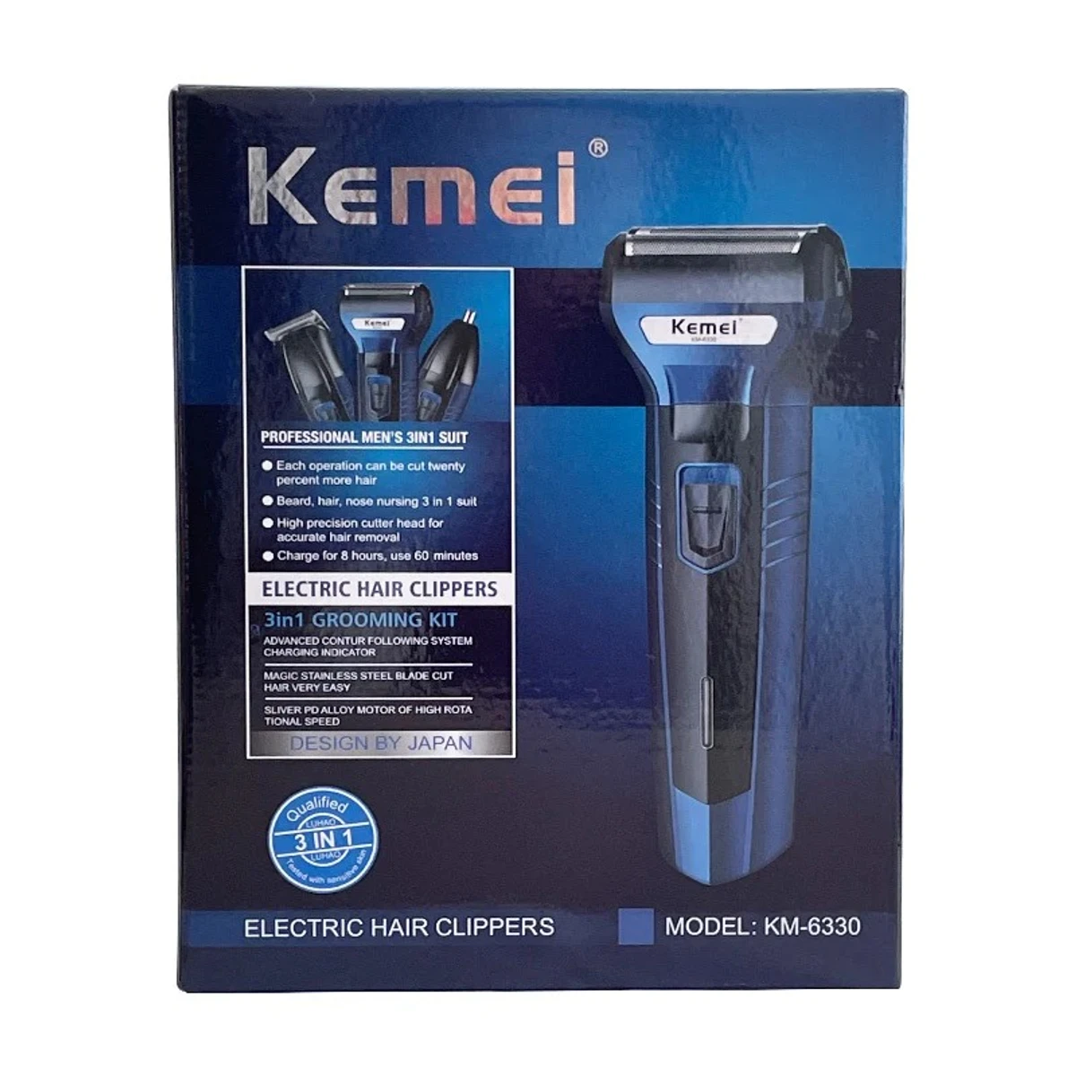 Hair Trimmer Clipper Kemei KM-6332