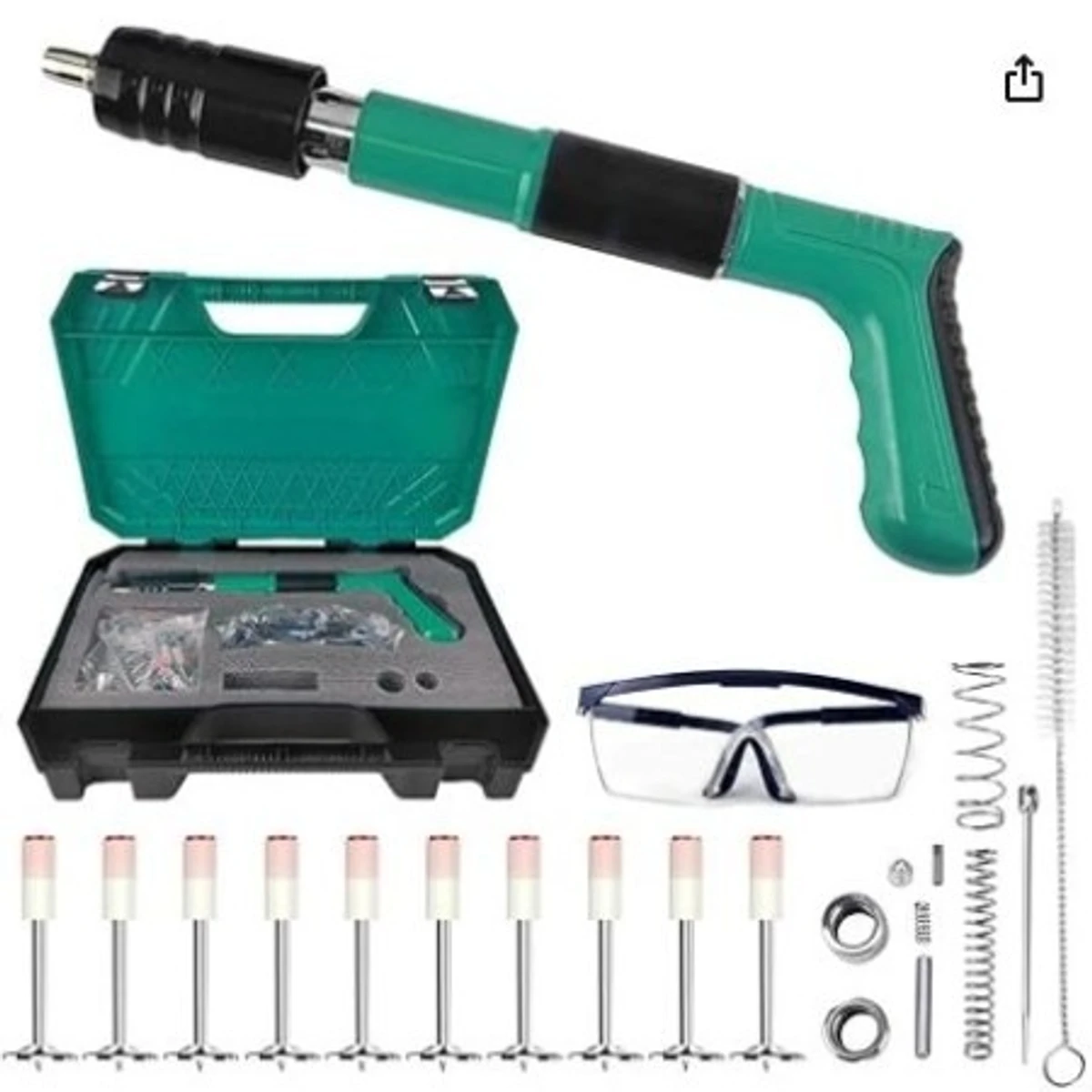 Manual Steel Nail Gun - 100 āĻĒāĻŋāϏ āĻĒā§āϝāĻžāϰā§āĻ āĻĢā§āϰāĻŋ