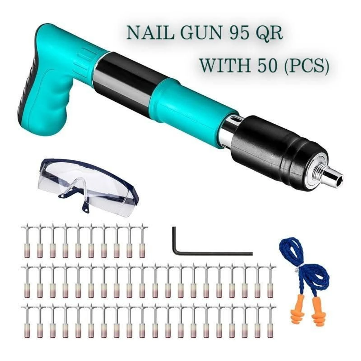 Manual Steel Nail Gun - 100 পিস প্যারেক ফ্রি