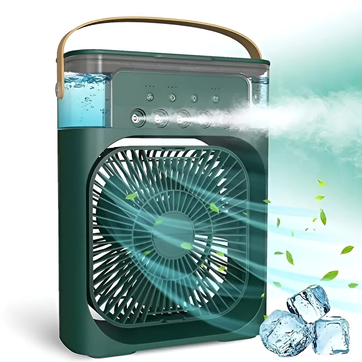 4 In 1 Portable Fan USB Personal Air Cooler Mini Air Conditioner