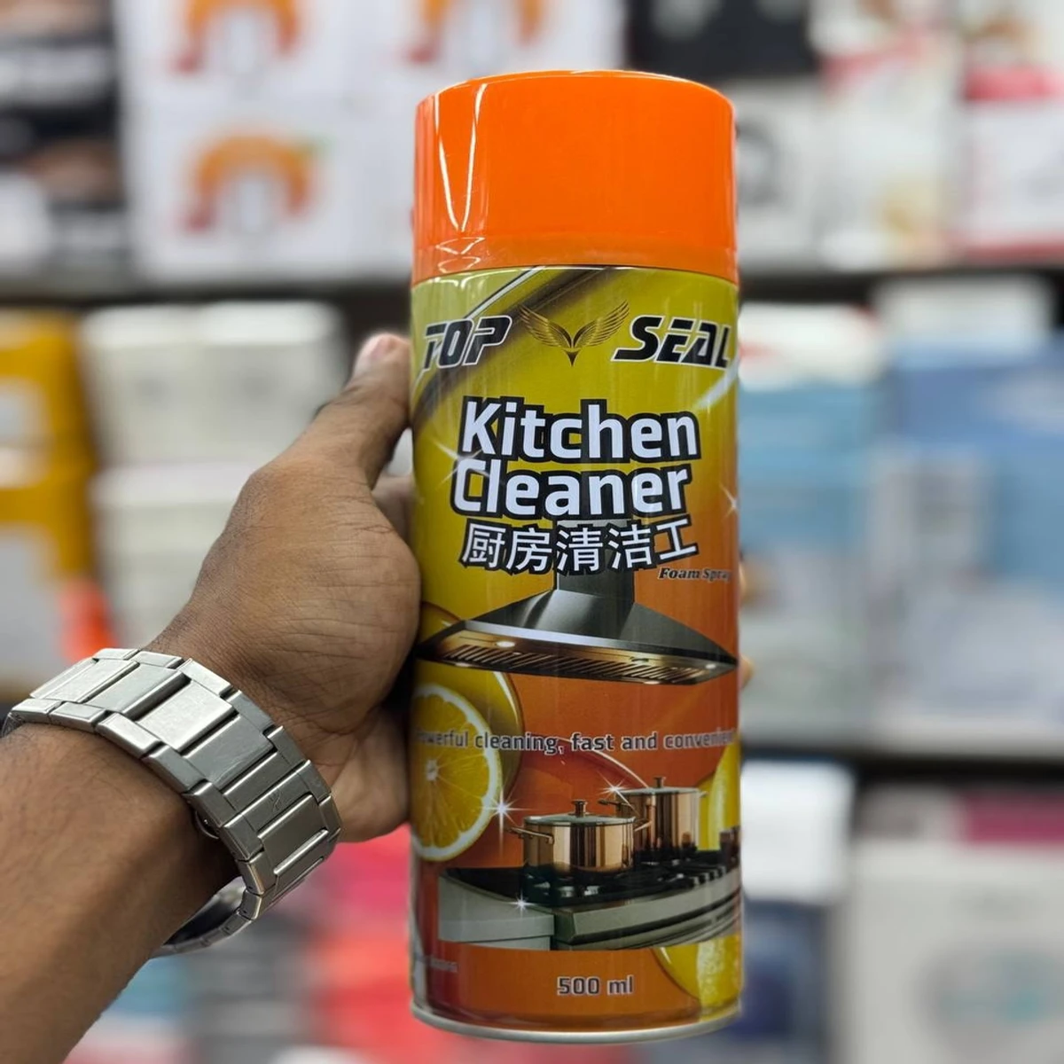 Kitchen cleaner spray