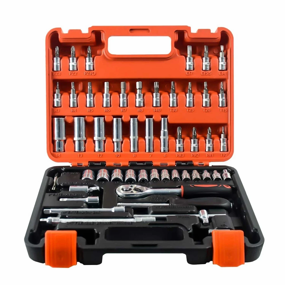 Professional 53 pcs Repair Car Tools Box