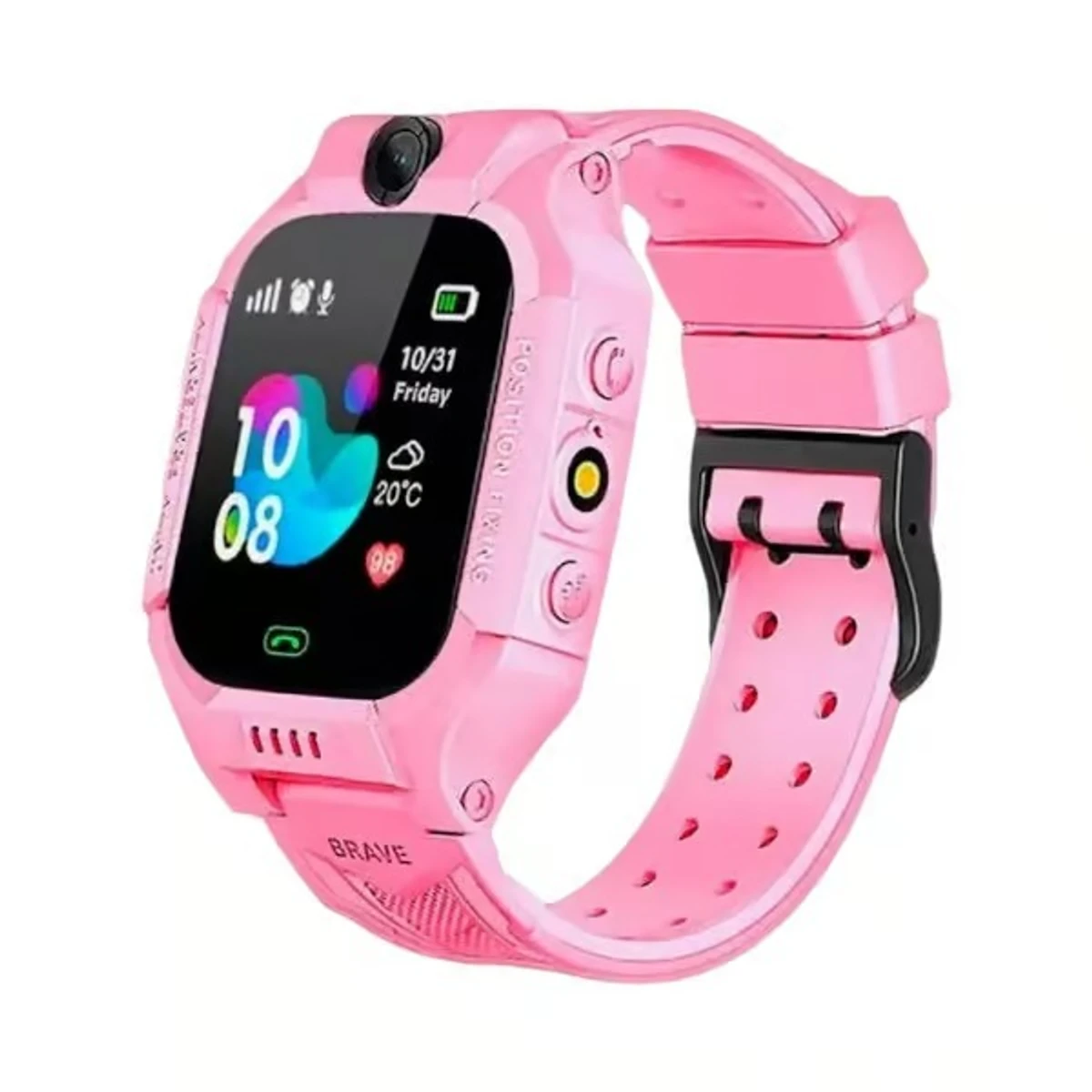 Smartberry C002 Kids GPS Smart Watch – Ping color